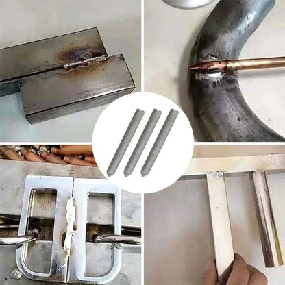 3pcs Low Temperature Easy Melt Welding Rods For Copper Iron Stainless Steel Soldering Aluminum Repairing Holes Solder Rod Tool