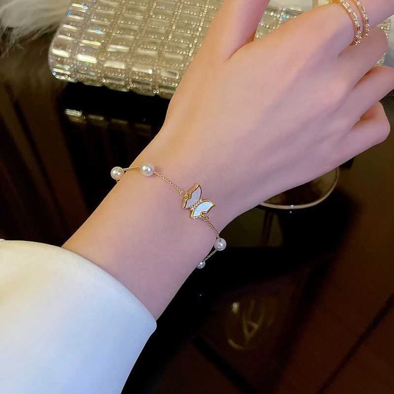Pearl Butterfly Necklace