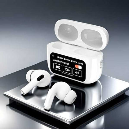A9 Pro 2 Earbuds LCD touchscreen display