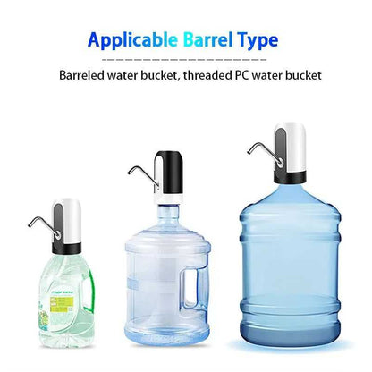Rechargeable Automatic Water Dispenser Pump, Water Bottle Pump dispenser USB Charging Drinking mini Portable Electric dispenser pump for house and office