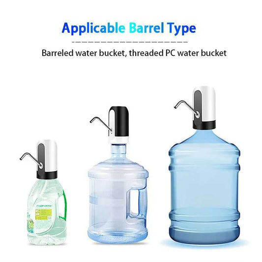 Rechargeable Automatic Water Dispenser Pump, Water Bottle Pump dispenser USB Charging Drinking mini Portable Electric dispenser pump for house and office