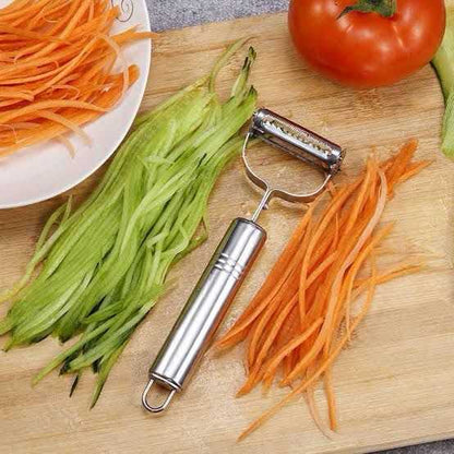 Stainless Steel Julienne Peeler Vegetable Peeler Double Planning Grater Kitchen Accessories