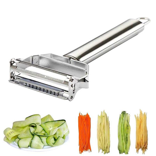 Stainless Steel Julienne Peeler Vegetable Peeler Double Planning Grater Kitchen Accessories