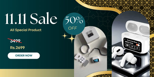 A9 Pro 2 Earbuds LCD touchscreen display